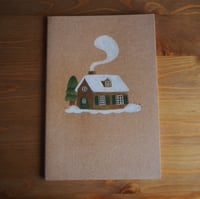 Image 1 of carnet A5 illustré - cottage