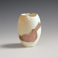 Image 1 of Hare sgraffito open form 