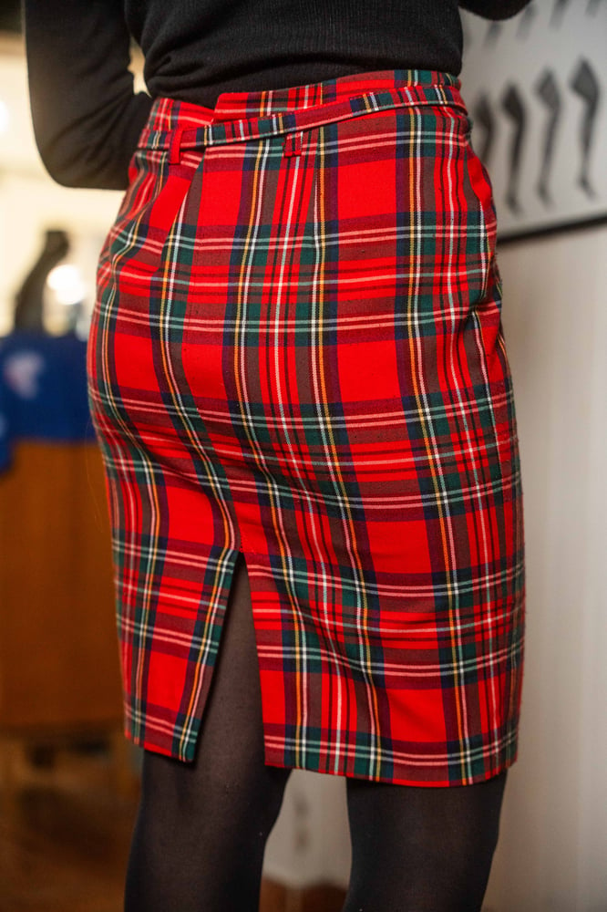 Image of Gonna pencil tartan