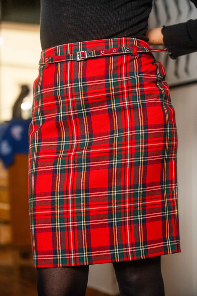 Image of Gonna pencil tartan