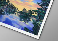 Image 2 of Kasumiga-ike (giclee print, A5)