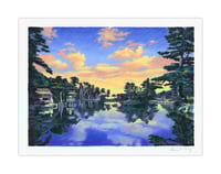 Image 1 of Kasumiga-ike (giclee print, A5)