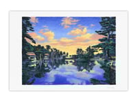 Image 1 of Kasumiga-ike (giclee print, A4)
