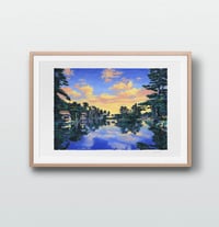 Image 4 of Kasumiga-ike (giclee print, A3)