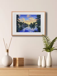 Image 3 of Kasumiga-ike (giclee print, A3)
