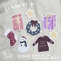 Image 2 of Christmas Stickers Mystery Pack