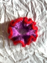 Scrunchie Purple & Red