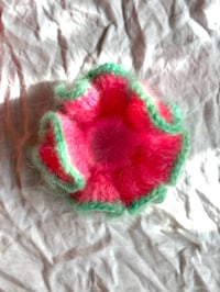 Scrunchie Pink & Green