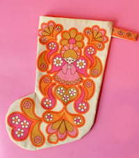 Image 2 of ✨BRAND NEW✨Mini Makes mini Christmas Stocking - Orange