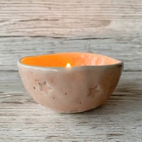 Image 4 of REST Speckled Pink Ceramic Candle/Trinket Dish