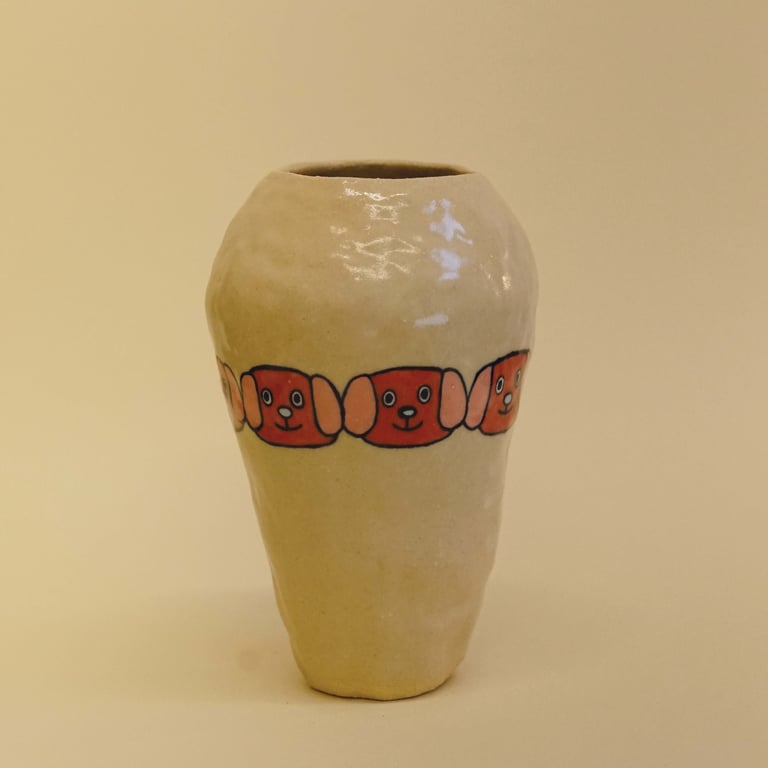 'Ruby' vase