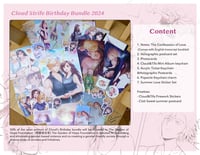 Image 1 of (ENG ver.)Cloud Strife Birthday bundle 2024 クラウド2024誕生日セット