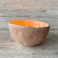 Image 3 of BREATHE Speckled Pink Ceramic Candle/Trinket Dish