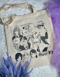 Image 2 of Kimetsu & Chainsawman Manga Totebags