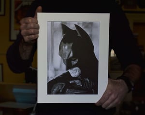 The Dark Knight - (Original Drawing) - SOLD!!