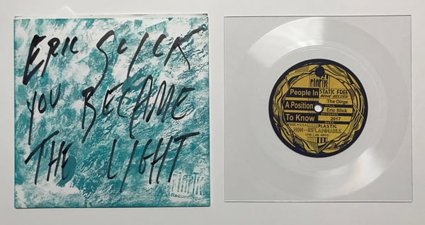 Image of You Became The Light b/w The Dirge, Hand Drawn 7"