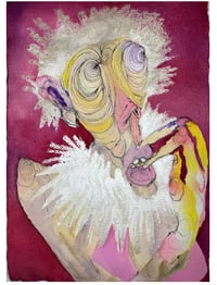 ★ANXIOUS DIVA★ ORIGINAL PAINTING