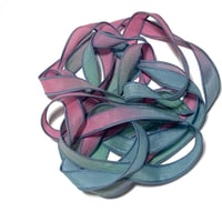 Image 7 of 1PC. HOT AIR BALLOONS 42" Hand Dyed Finished Edge Silk Wrist Wrap Bracelet/Jewelry/Craft Ribbons