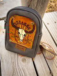 Image 3 of Mini Wrangler Sling Backpack with Wild Dreamer Leather Patch