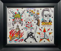 CLASH tattoos print