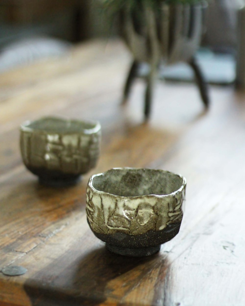 Image of Kurinuki cups no. 19&20