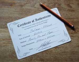 Image of Batman - (Original Drawing)