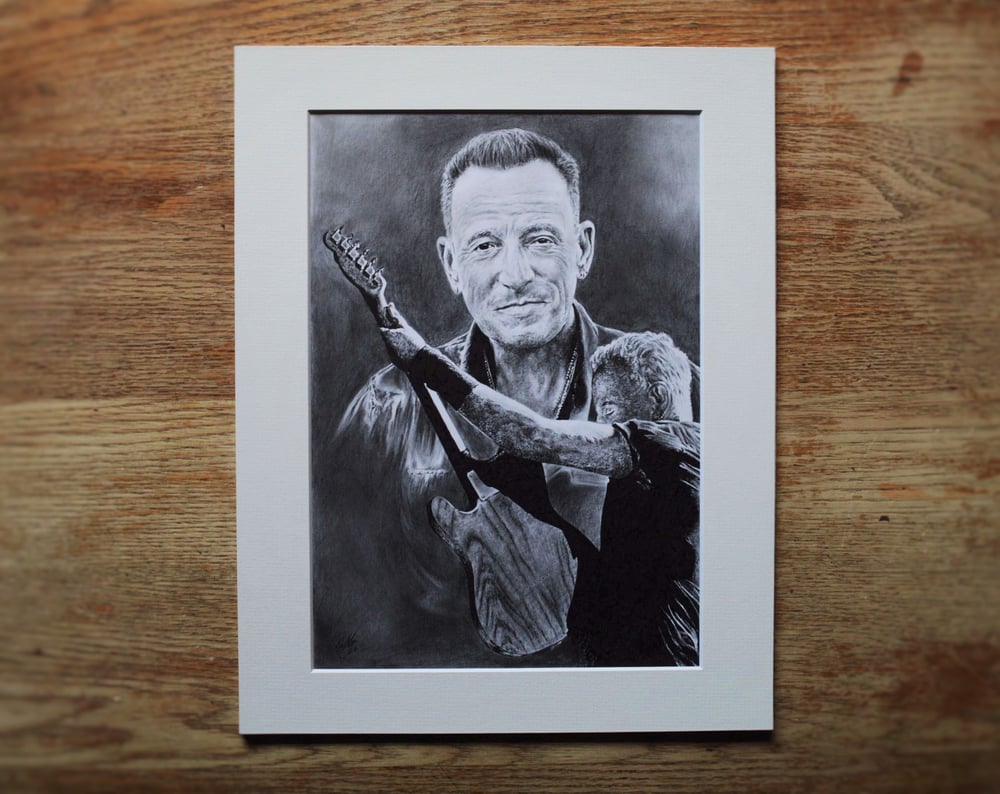 Bruce Springsteen - (Original Drawing)