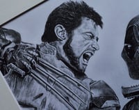 Image 4 of Deadpool & Wolverine - (Original Drawing) - SOLD!!