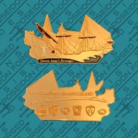 Image 1 of Rose Gold Variant Queen Anne’s Revenge 1-25