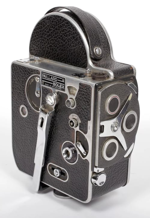 Image of Bolex H8T Reflex camera with D mount 8mm double 8 TESTED + box + finder #5367