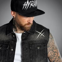 Image 3 of ONLY DEATH Sleeveless Denim Jacket