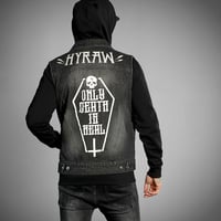 Image 5 of ONLY DEATH Sleeveless Denim Jacket