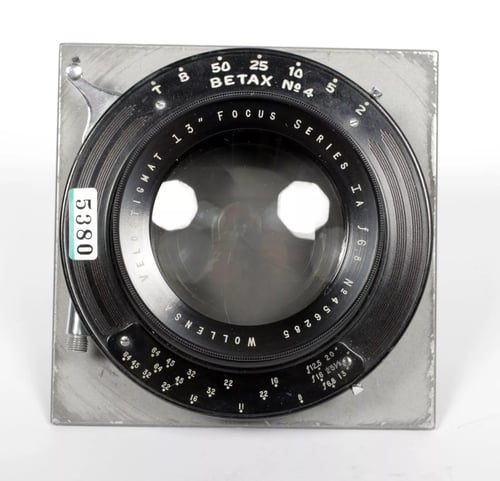 Image of Wollensak Velostigmat Series IA 13" [330mm] F6.8 triple convertible lens #5380