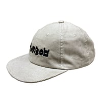 Image 2 of Corduroy OM Lettering Hat (khaki)