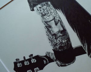 Hetfield Tattoo - (Original Drawing)