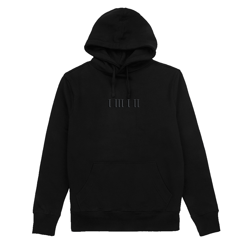 Image of I III I II 1312 BLACK HOODIE