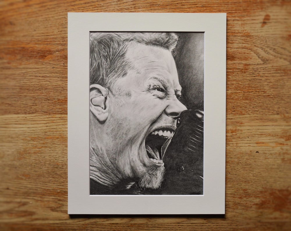 James Hetfield - (Original Drawing)