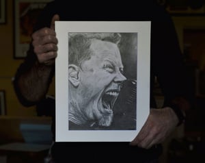 James Hetfield - (Original Drawing)