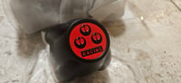 Image 1 of Watanabe RS Wheel center cap set (4) - BLACK