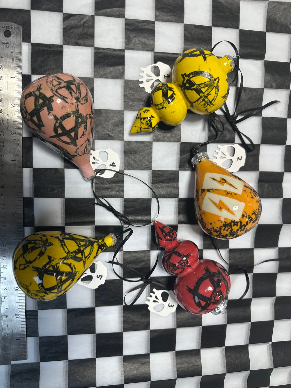 Punk Ornaments 