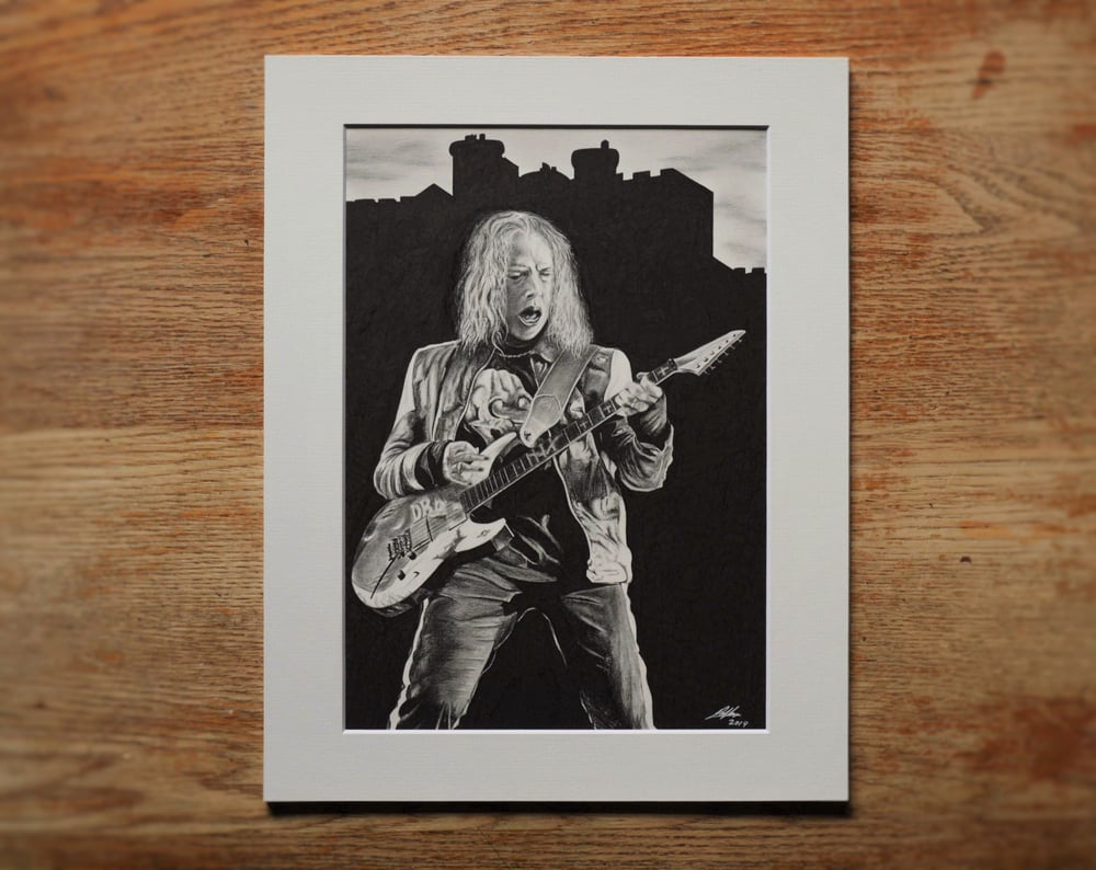 Kirk Hammett Slane Castle 2019 - (Original Drawing)