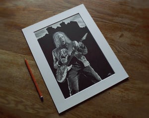 Kirk Hammett Slane Castle 2019 - (Original Drawing)