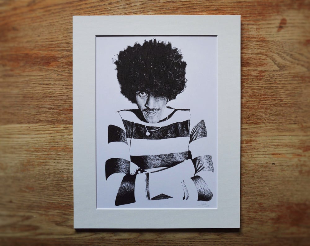 Phil Lynott - (Original Drawing) - SOLD!!