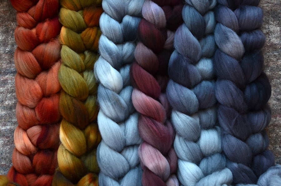 Image of “Wood Smoke” November Fiber Club Coordinate Pack- PRE-ORDER - 6 oz.