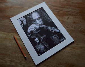 The Crow - (Original Drawing) - SOLD!!