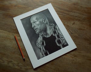 The Rock - (Original Drawing) - SOLD!!