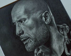 The Rock - (Original Drawing) - SOLD!!