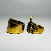 Image 2 of SIZE: 12 HORSESHOE - OG WOODSMAN RING 