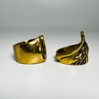 Image 4 of SIZE: 12 HORSESHOE - OG WOODSMAN RING 