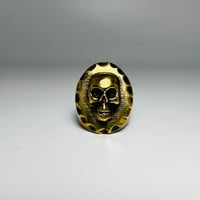 Image 1 of SIZE: 11 MEXIAN BIKER SKULL RING